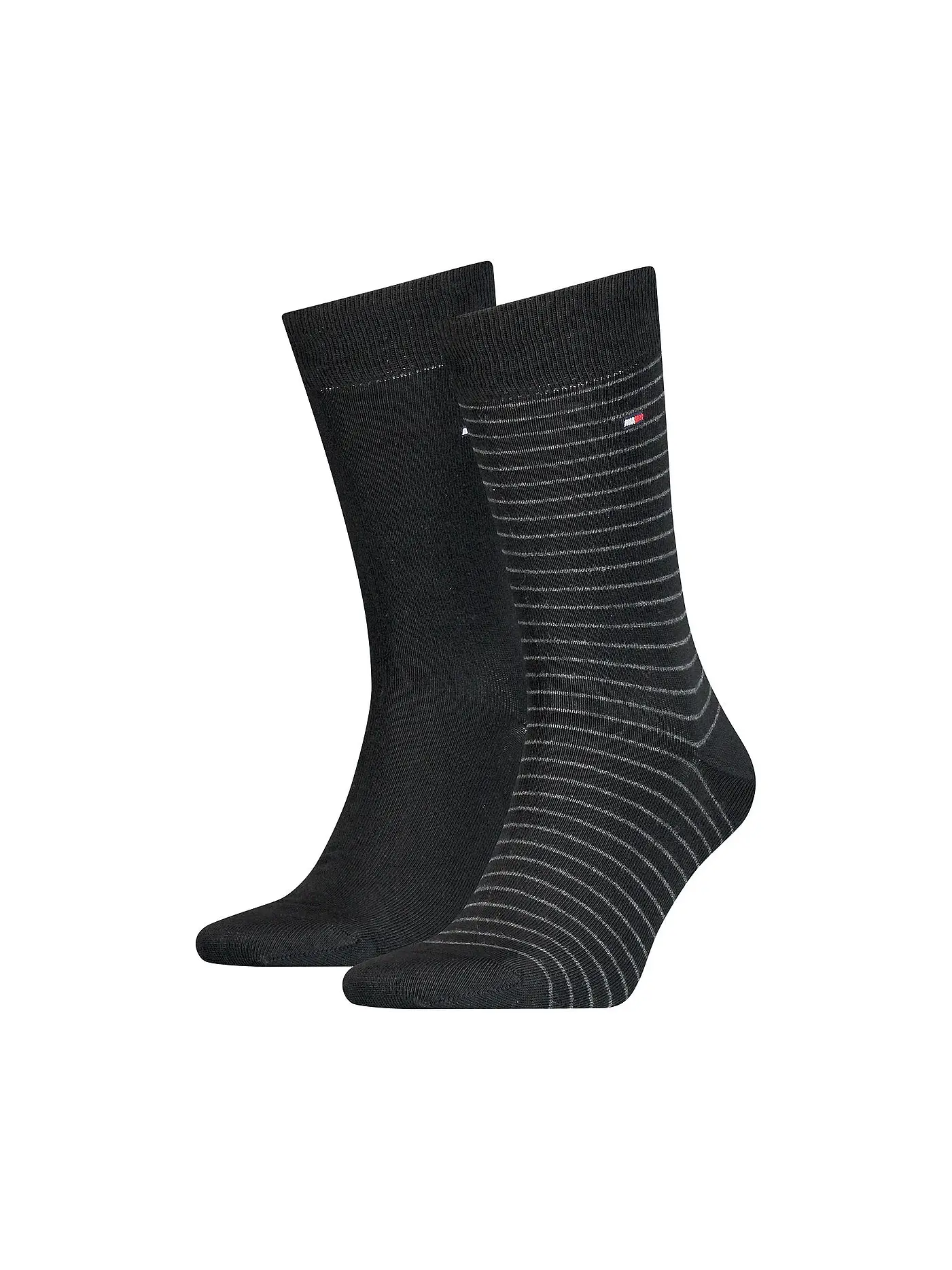 TOMMY HILFIGER | Socken 2er Pkg black/grey | 